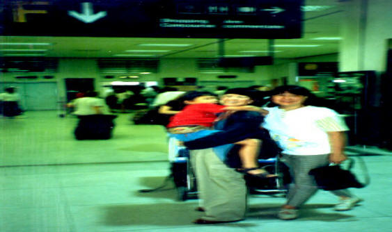 took dada lee to airport