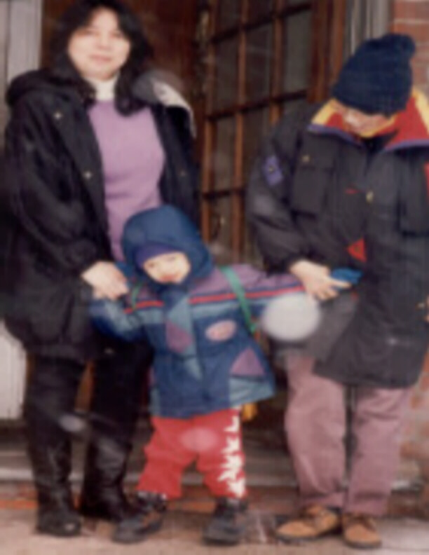 walking to school bus